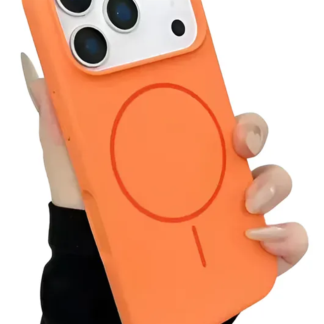 Carcasa Silicona Con Magsafe Iphone 17 Pro Max 6