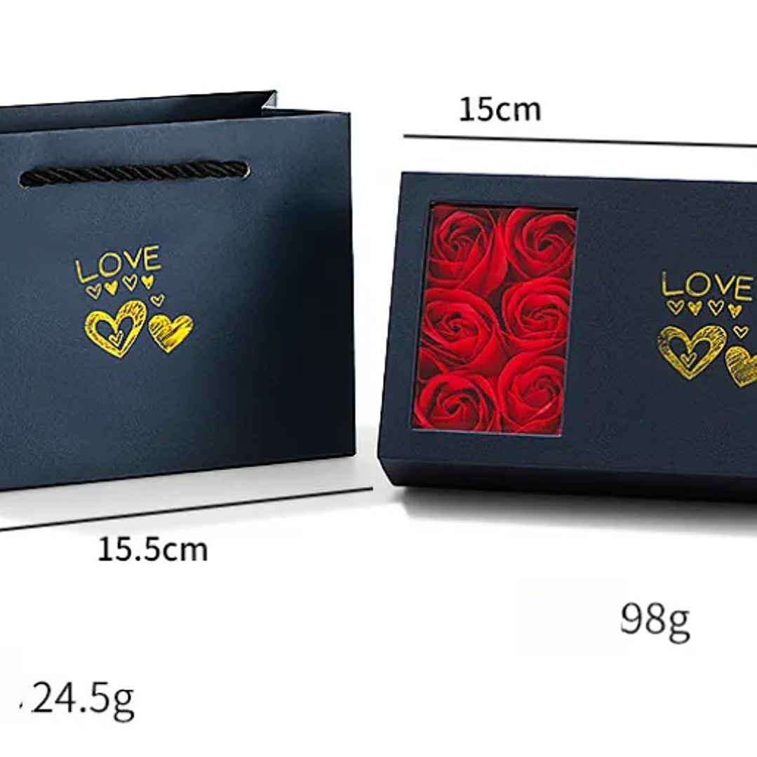 Set De Regalo Rosas Peluche San Valentín Amor Amistad Madre 3