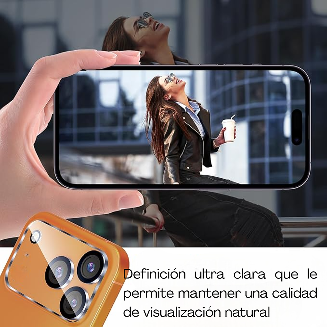 Protector De Camara Trasera Para iPhone 17 Pro Max  2
