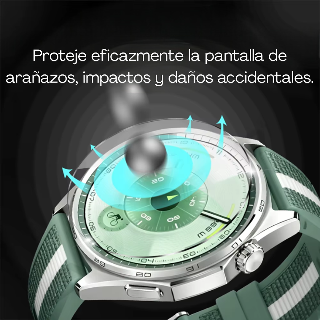 Lamina De Vidrio Para Huawei Gt6 / Gt5 46mm 3