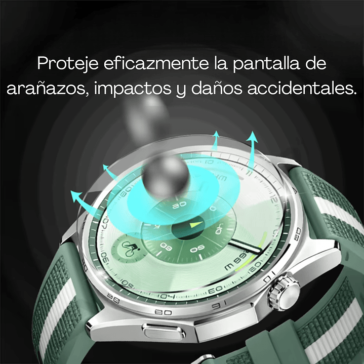 Lamina De Vidrio Para Huawei Gt6 / Gt5 46mm 3