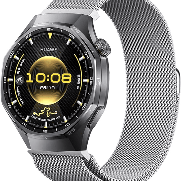 Correa Metálica Magnética Para Huawei Gt6 Gt5 Gt4 Gt3 Gt2 1