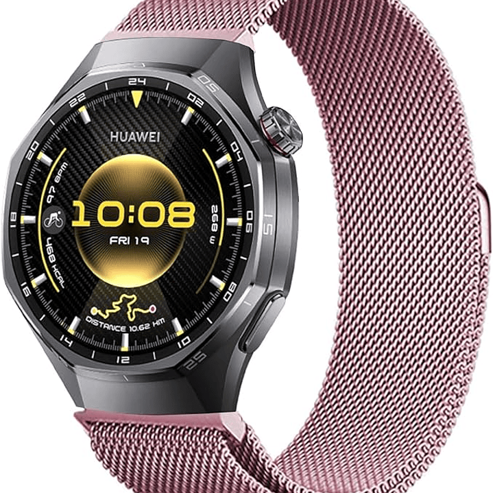 Correa Metálica Magnética Para Huawei Gt6 Gt5 Gt4 Gt3 Gt2 4