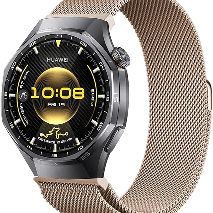 Correa Metálica Magnética Para Huawei Gt6 Gt5 Gt4 Gt3 Gt2 3