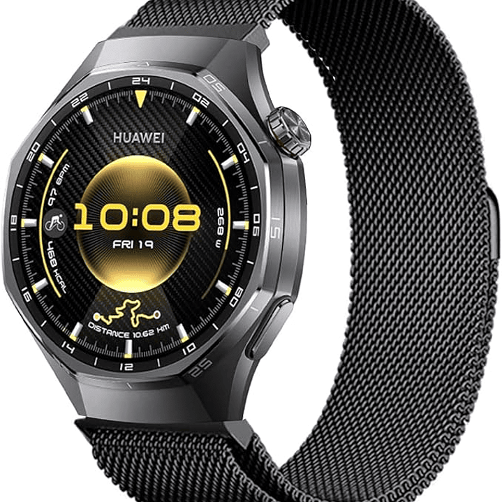 Correa Metálica Magnética Para Huawei Gt6 Gt5 Gt4 Gt3 Gt2 2