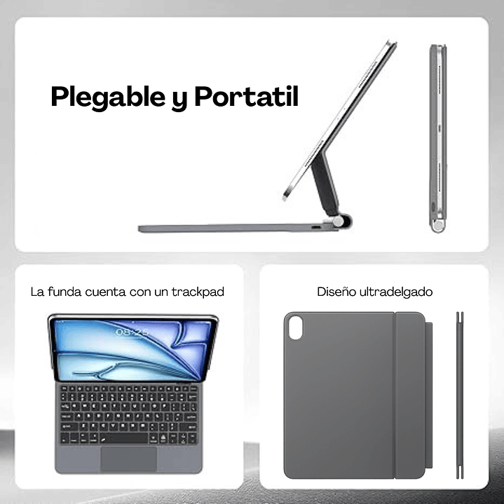 Carcasa Con Teclado Magic Keyboard Para iPad A16 11