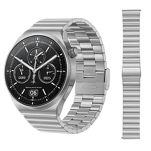 Correa Acero Inoxidable Para Huawei Gt6 Gt5 Gt4 De 22mm / Rectangular