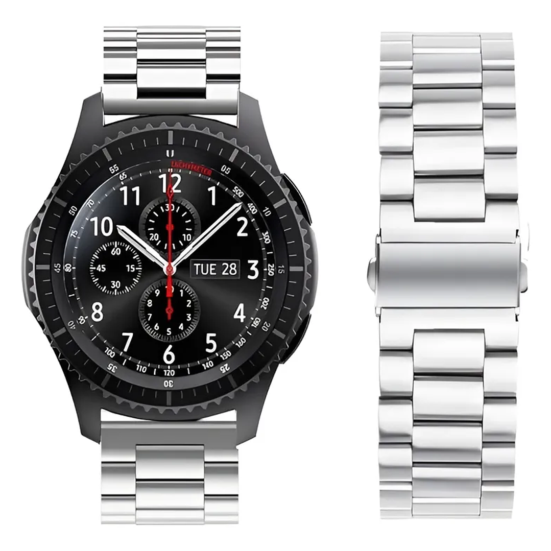 Correa Acero Inoxidable Para Huawei Gt6 Gt5 Gt4 De 22mm 2