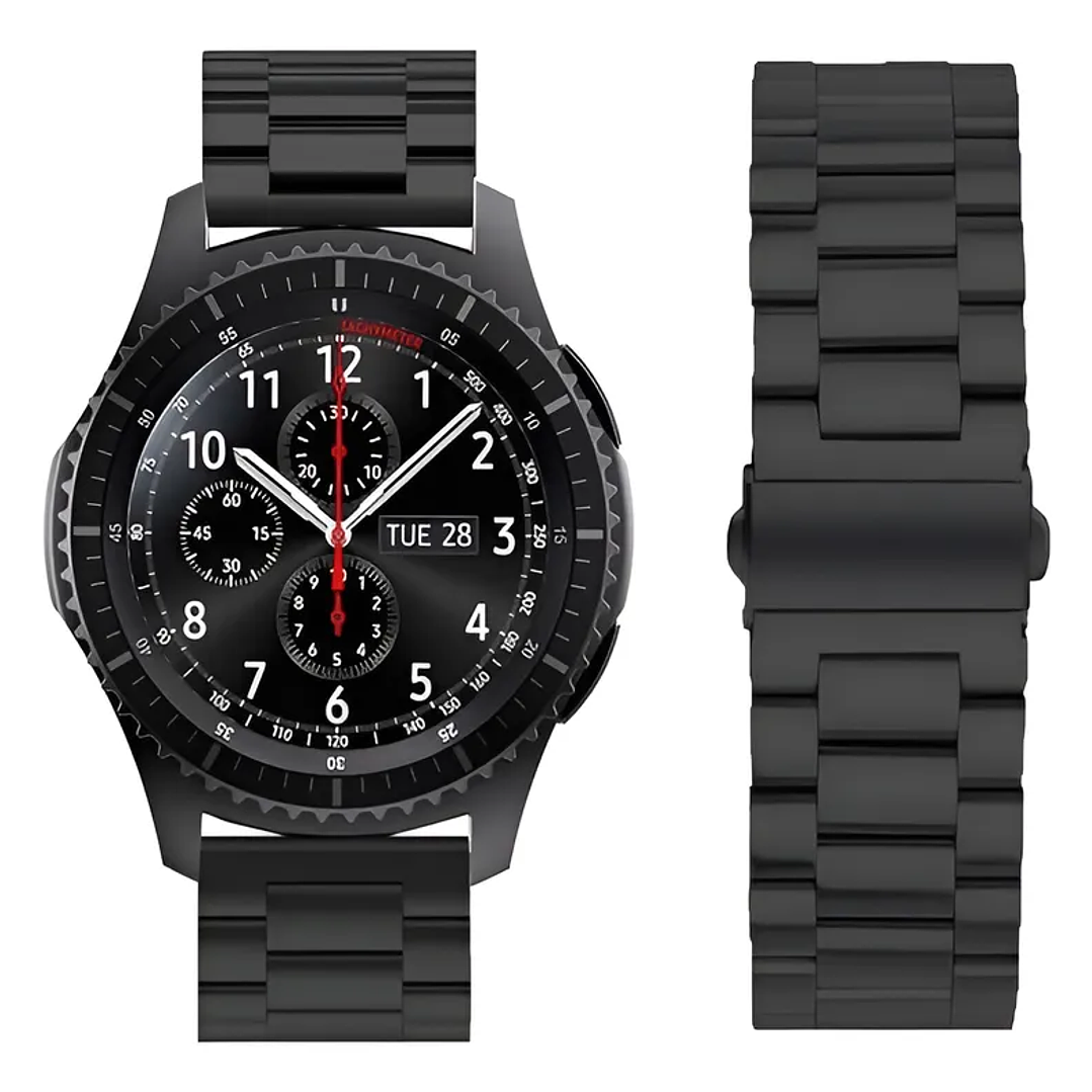 Correa Acero Inoxidable Para Huawei Gt6 Gt5 Gt4 De 22mm 1