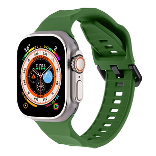 Correa Silicona Deportiva Para Apple Watch 44 / 45 46 / 49mm