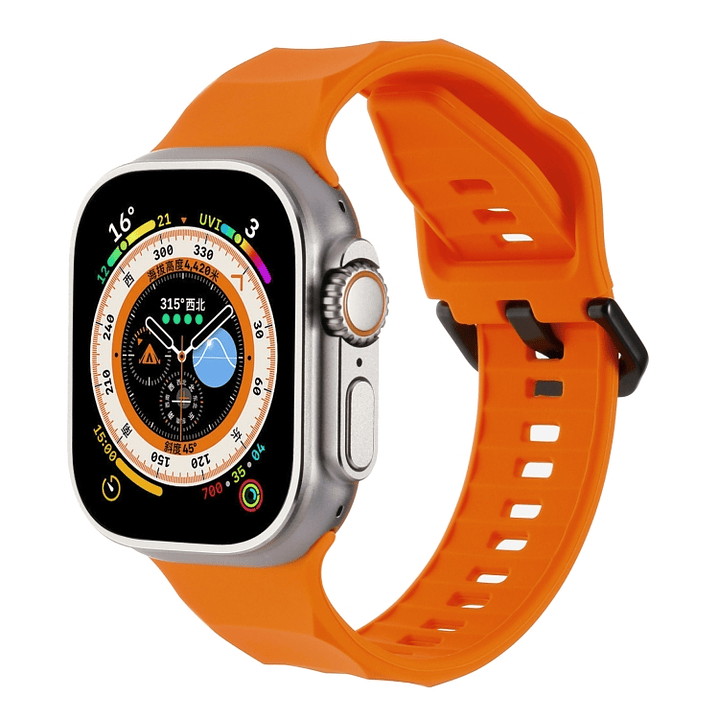 Correa Silicona Deportiva Para Apple Watch 44 / 45 46 / 49mm 5