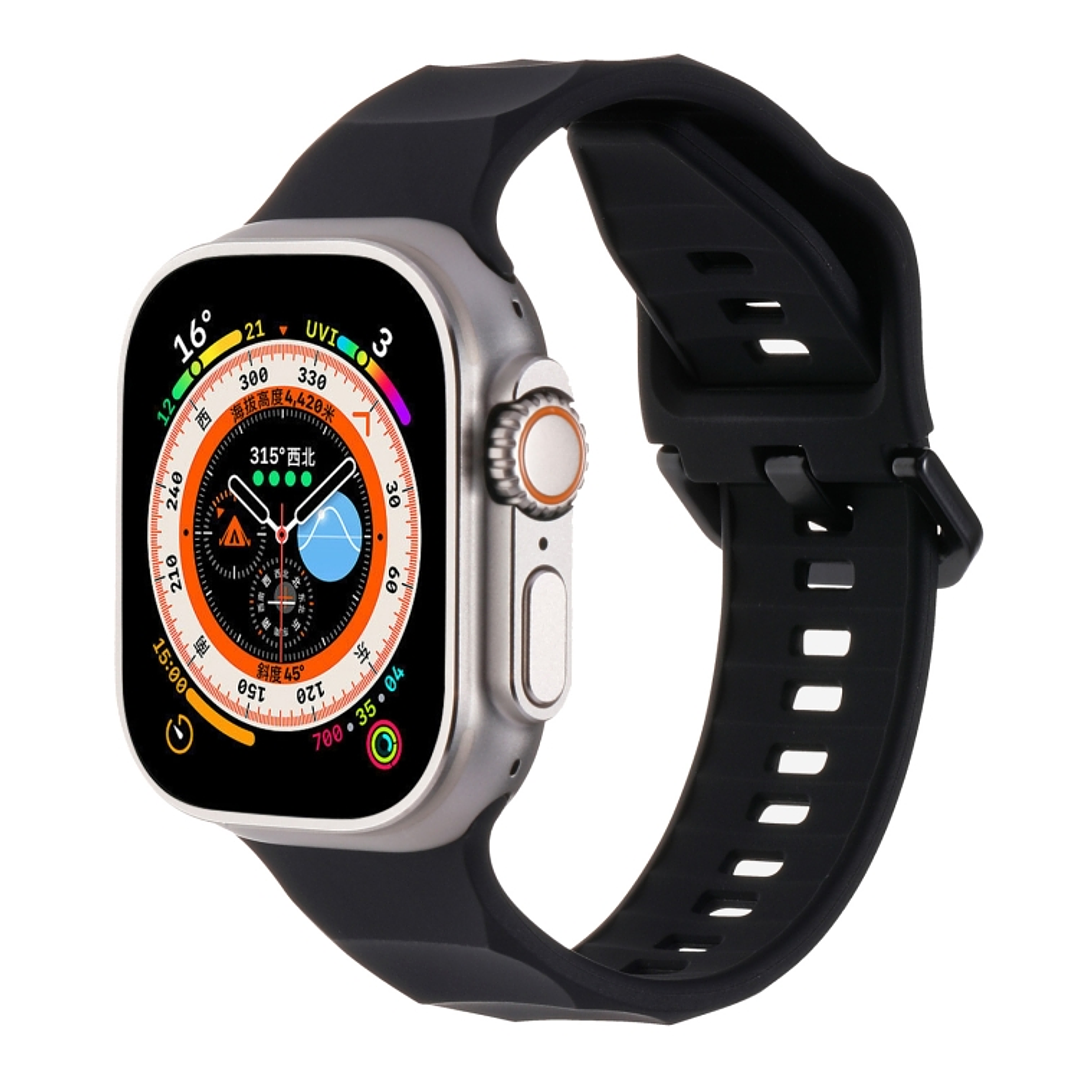 Correa Silicona Deportiva Para Apple Watch 44 / 45 46 / 49mm 3