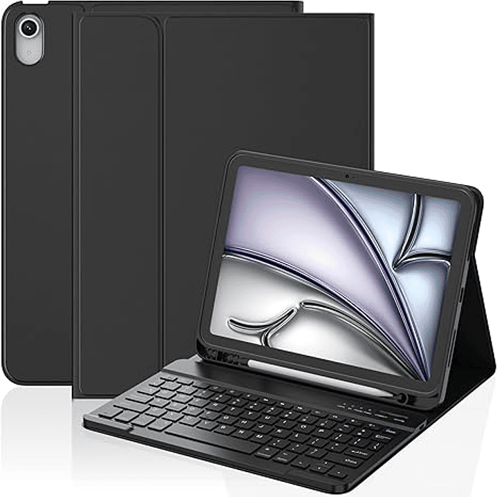 Carcasa Funda Con Teclado Para iPad Air 11 2024 3