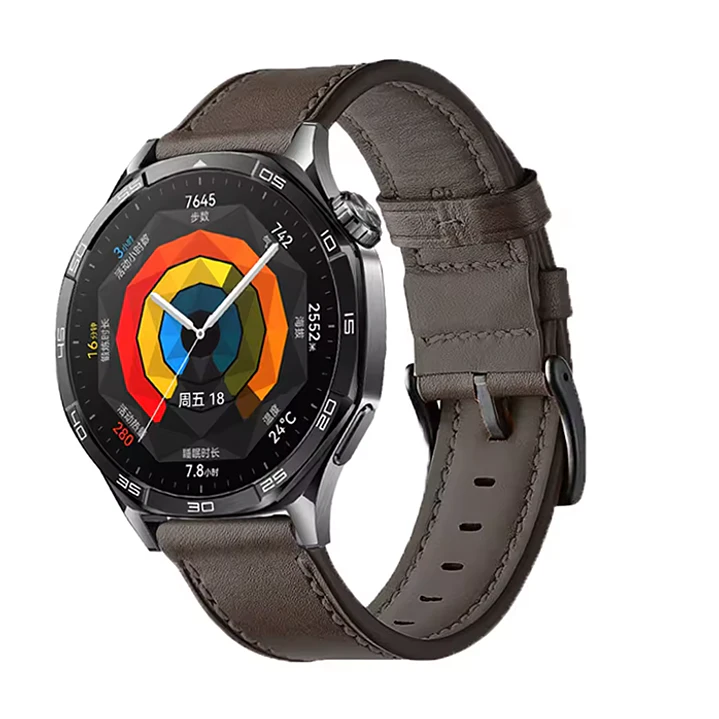 Correa de Cuero Para Huawei Samsung Amazfit Xiaomi 22MM 2