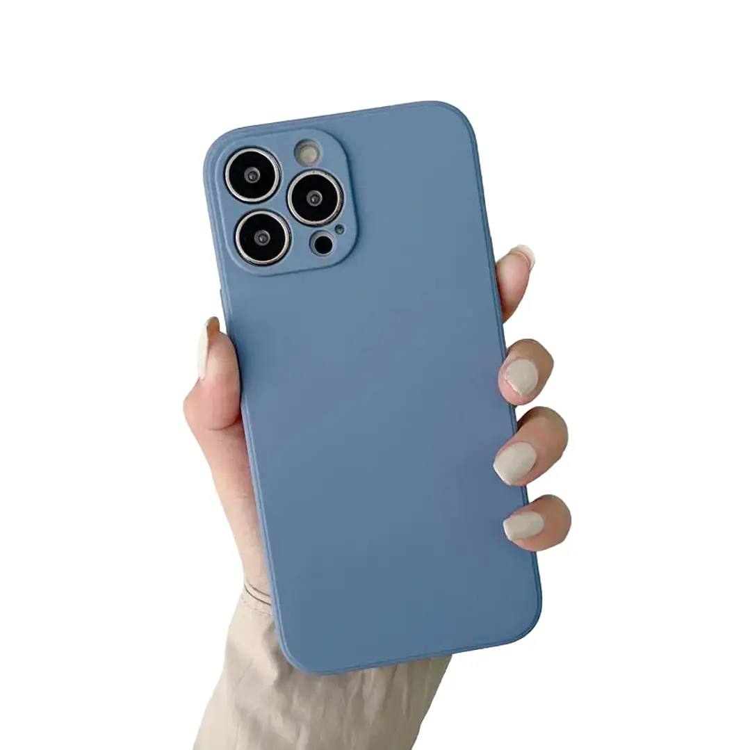 Carcasa Silicona Slim Compatible Con iPhone 14 Pro  2