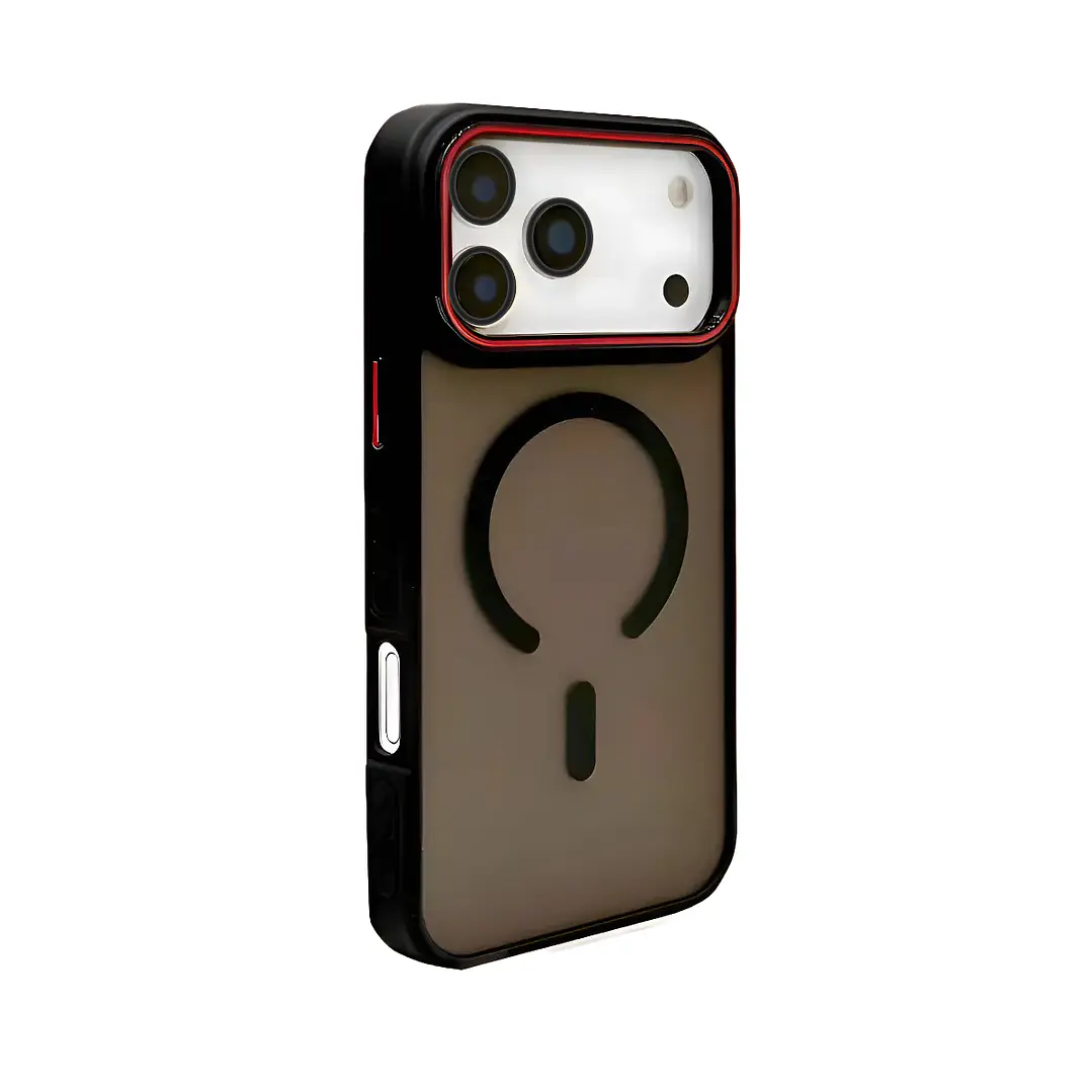 Carcasa Mate Con Lentes Para iPhone 17 Pro   4