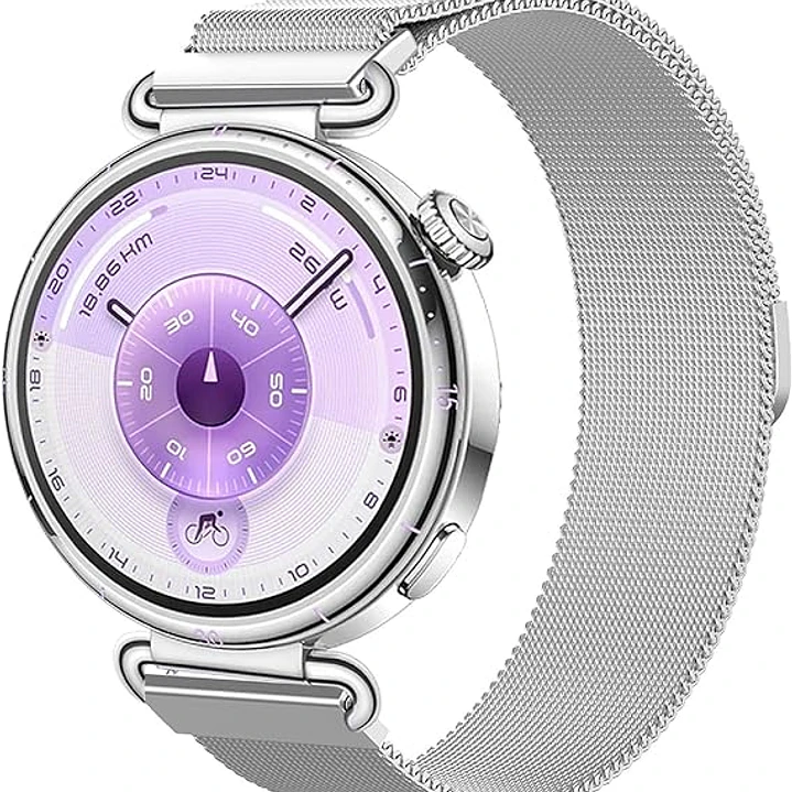 Correa Metalica Cierre Magnetico Para Huawei Watch Gt6 41mm 2