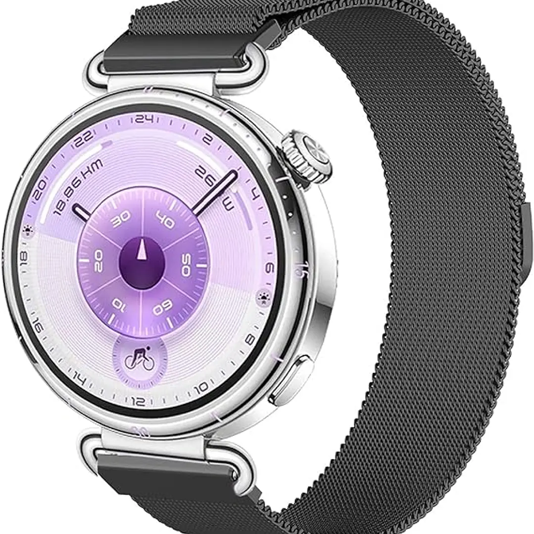 Correa Metalica Cierre Magnetico Para Huawei Watch Gt6 41mm 3