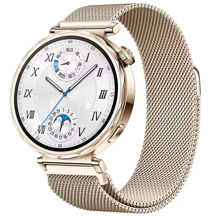 Correa Metalica Cierre Magnetico Para Huawei Watch Gt6 41mm 4