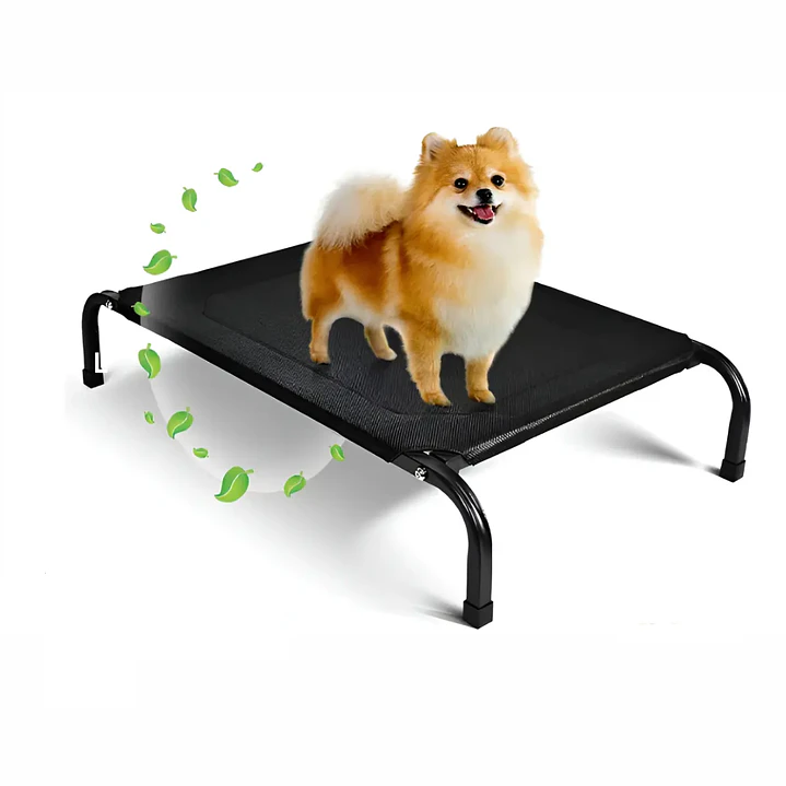 Cama Elevada Para Mascotas Perros Gatos Talla S Negro Talla S / Negro 1