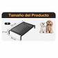 Cama Elevada Para Mascotas Perros Gatos Talla S Negro Talla S / Negro - Miniatura 2
