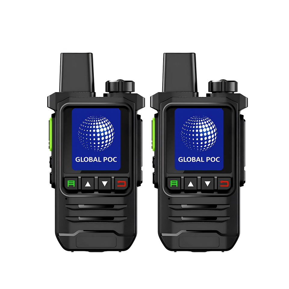 2 Radios Global POC GP-K6 4g  Licencia 4
