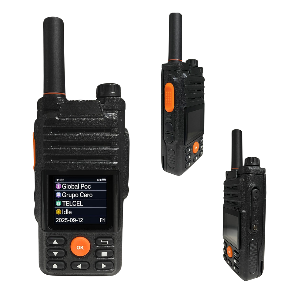 2 Radios Global POC Orange-Blue 4g Wi-fi Licencia 2