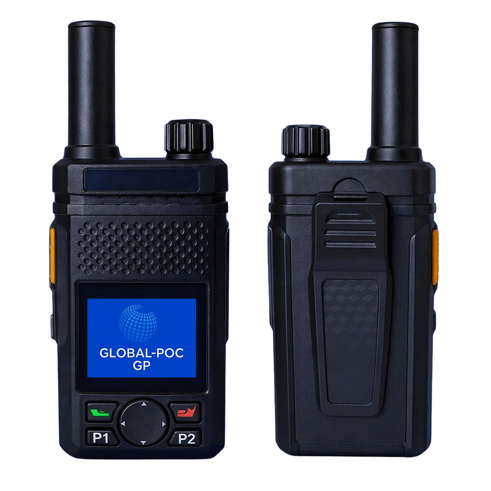 2 Radios Global POC K36 4g Licencia 3