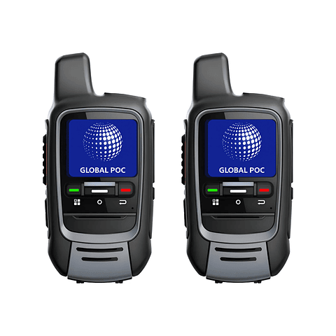 2 Radios Global POC GP300  4g  Licencia