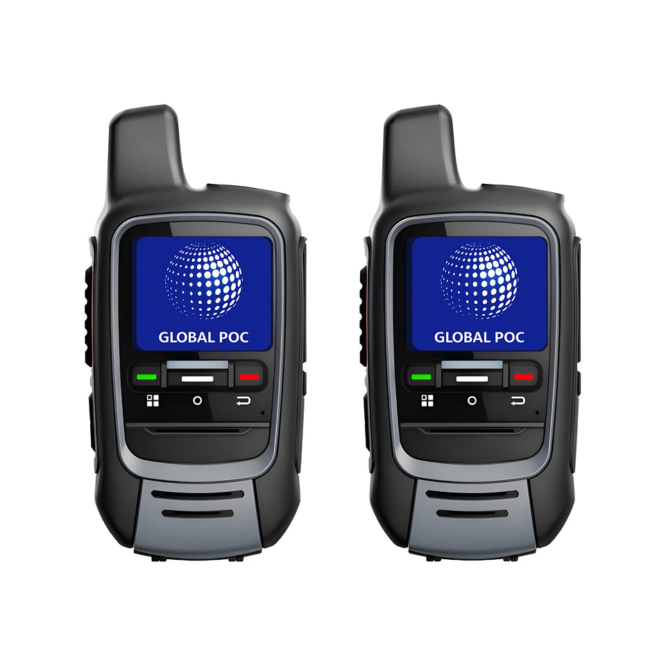 2 Radios Global POC GP300  4g  Licencia 1
