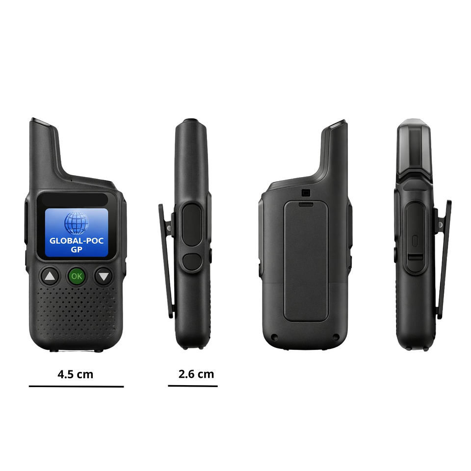 Radio Global POC MINI 4g Licencia 4