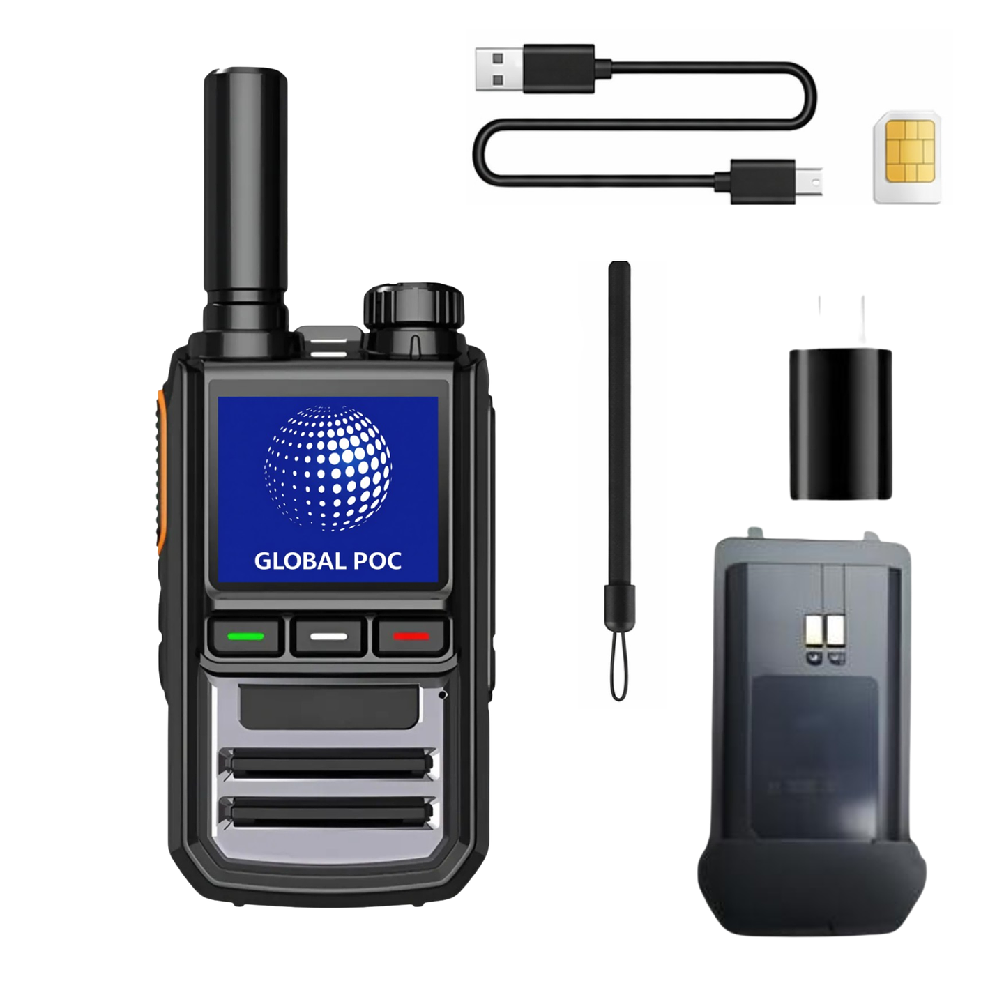 Radio Global POC GP220 4g  Licencia 1