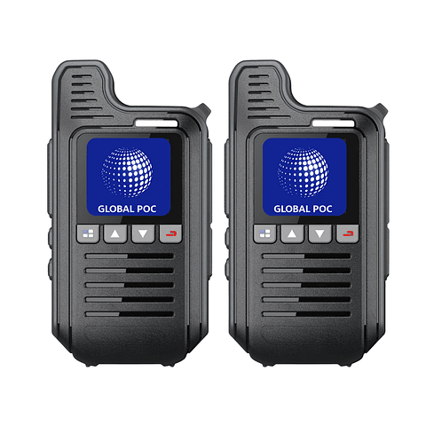 2 Radios Global POC GP68 4g  Licencia