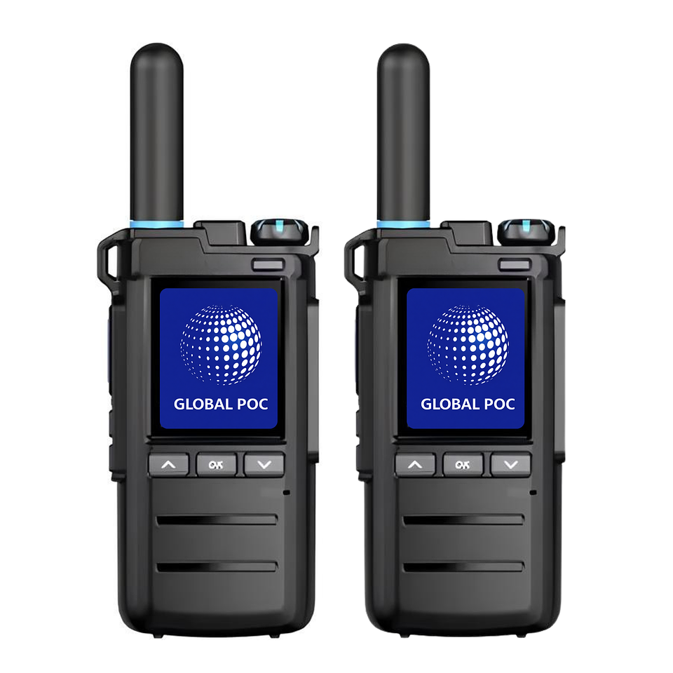 2 Radios Global POC GP311 4g  Licencia 1