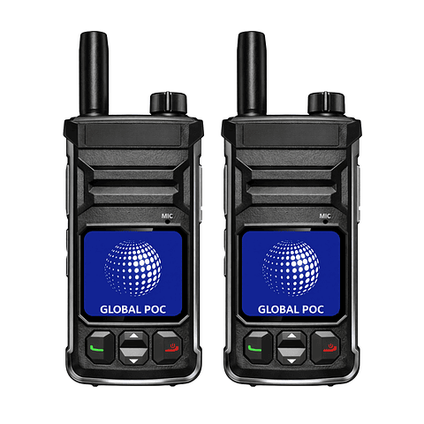 2 Radios Global POC GP-T6 4g  Licencia 