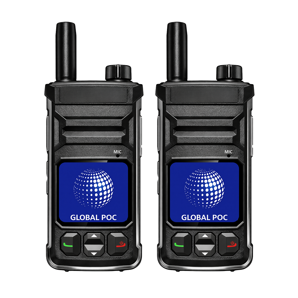 2 Radios Global POC GP-T6 4g  Licencia  1