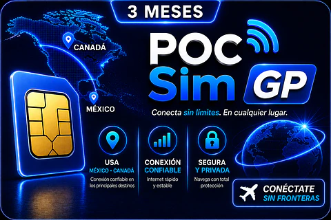 POC SIM 3 MESES Para Radios Poc