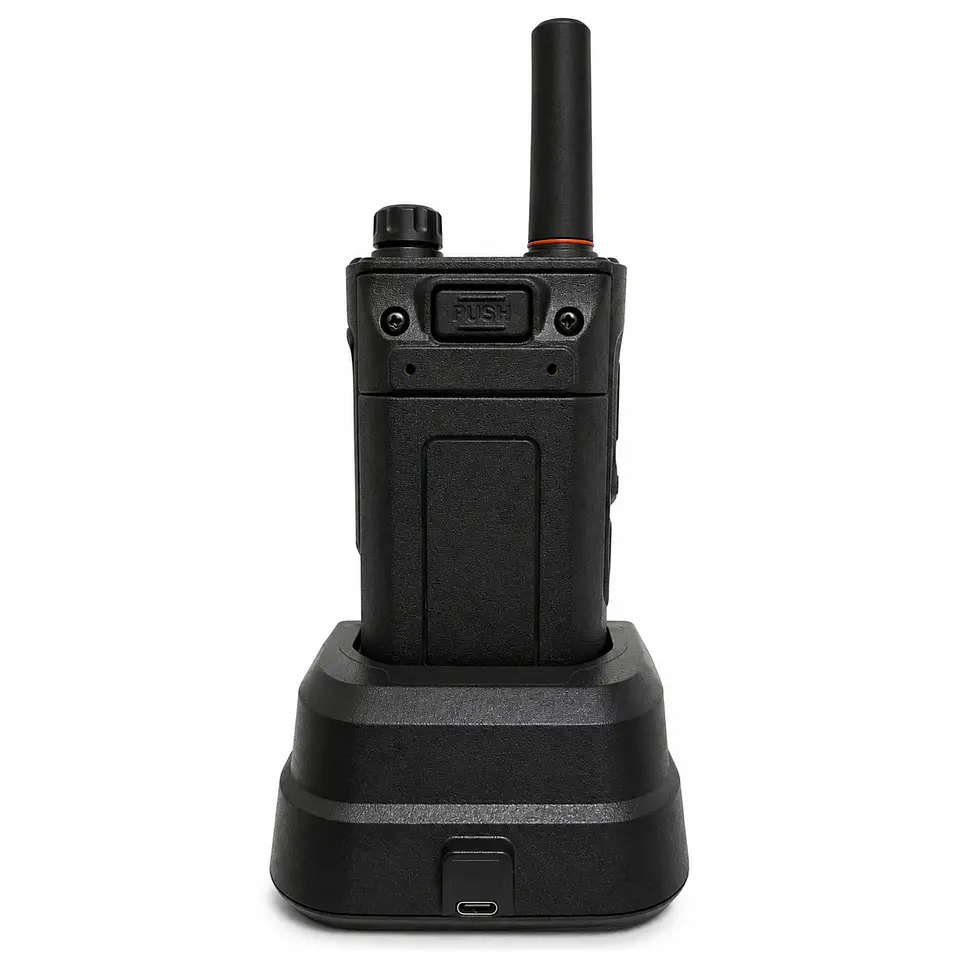 2 Radios Global POC ORANGE PLUS 4g  1 mes de datos 7