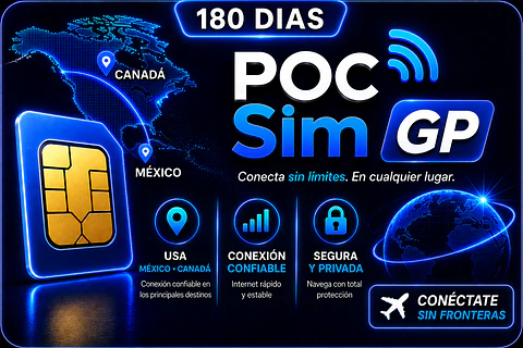 POC SIM GP 180 dias Para Radios Poc