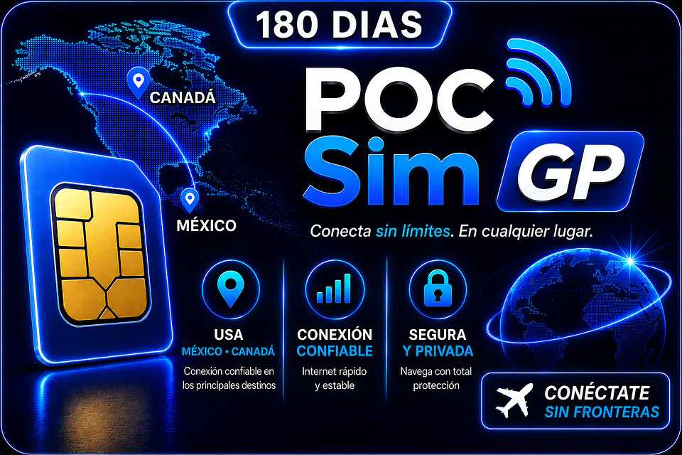 POC SIM GP 180 dias Para Radios Poc 1