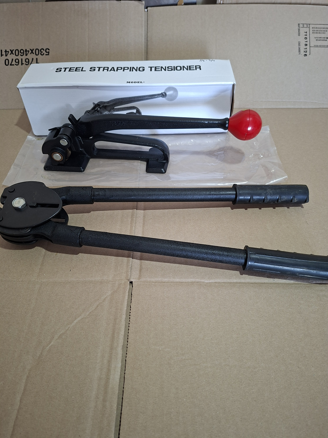 Kit Tensador y Sellador Zuncho Met 4