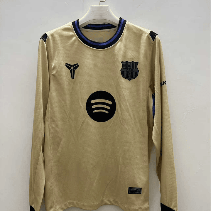 Fan: 25-26 Futbol Club Barcelona Away Long-Sleeve 1