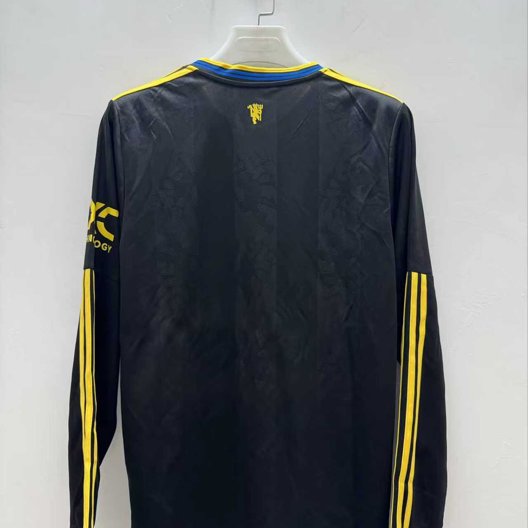 Fan: 25-26 Manchester United Third Stadium Long-Sleeve 2