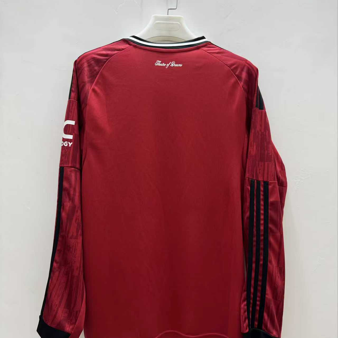 Fan: 25-26 Manchester United Home Long-Sleeve 2