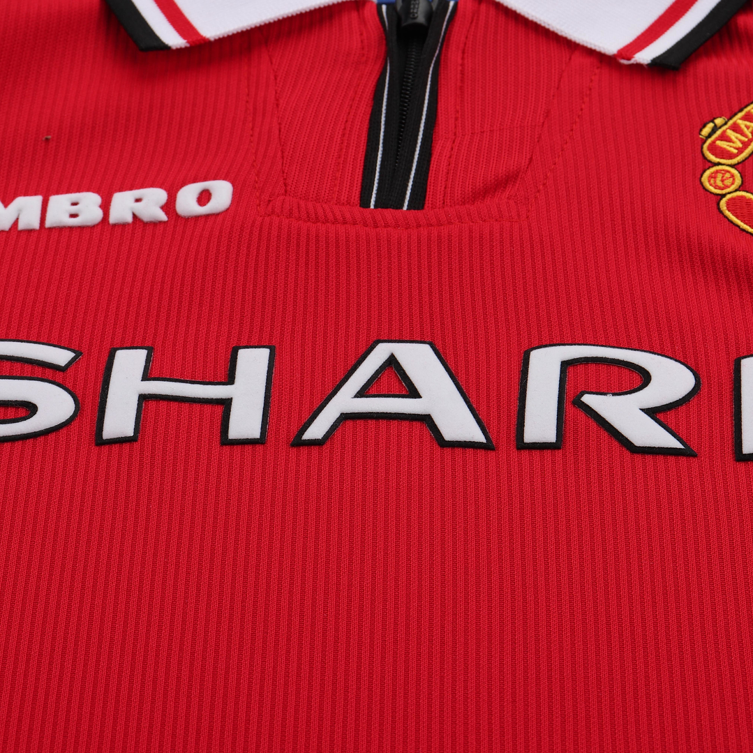 Retro Kids: 1998-1999 Manchester United Home Long-Sleeve 5