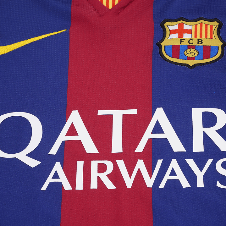 Retro Kids: 14-15 Futbol Club Barcelona Home Long-Sleeve 3