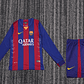 Retro Kids: 14-15 Futbol Club Barcelona Home Long-Sleeve - thumbnail 1