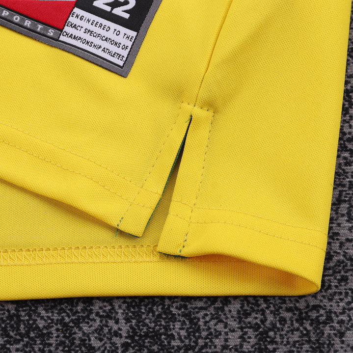 Retro Kids: 1998 Brazil Home Long-Sleeve  5