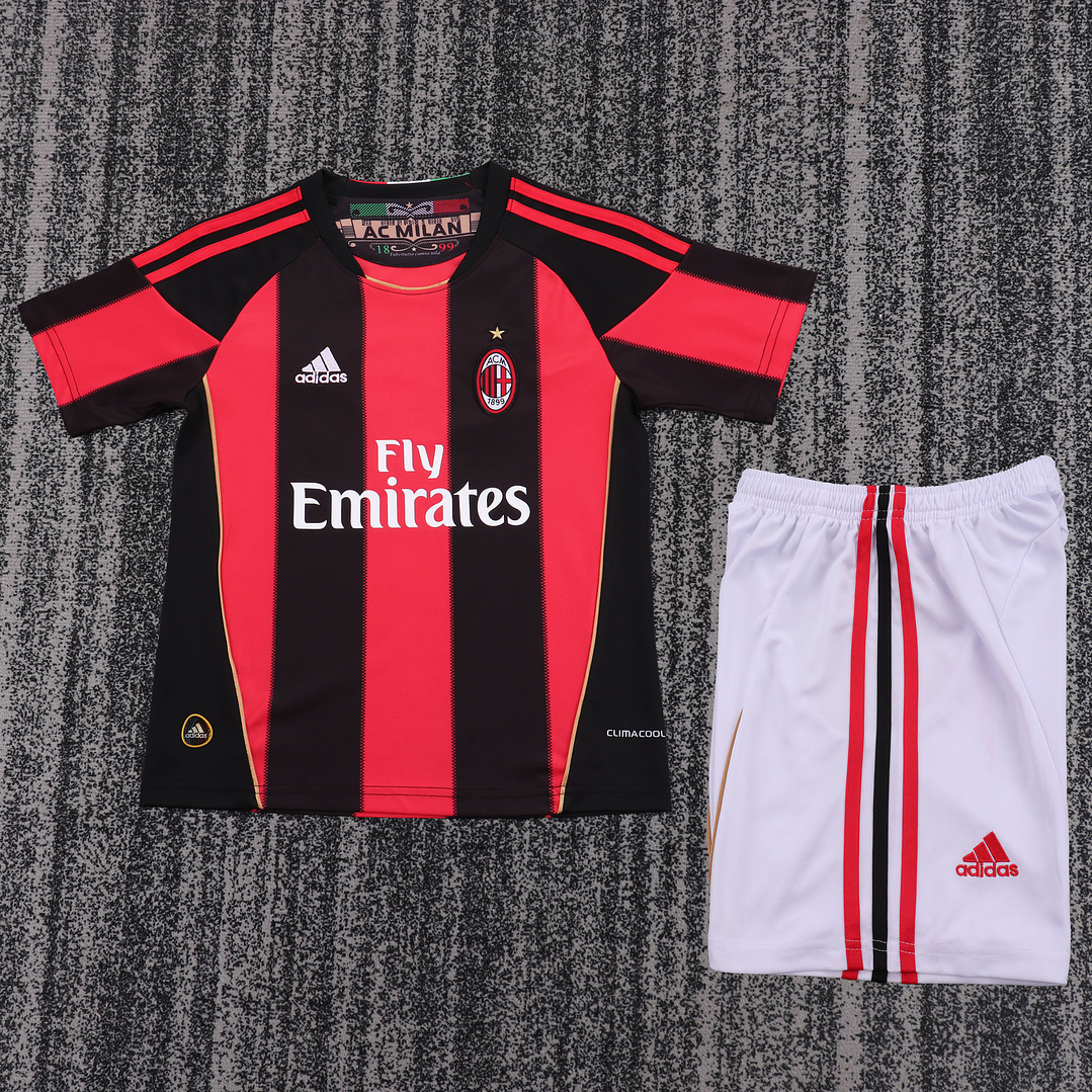 Retro Kids: 11-12 AC Milan Home 1
