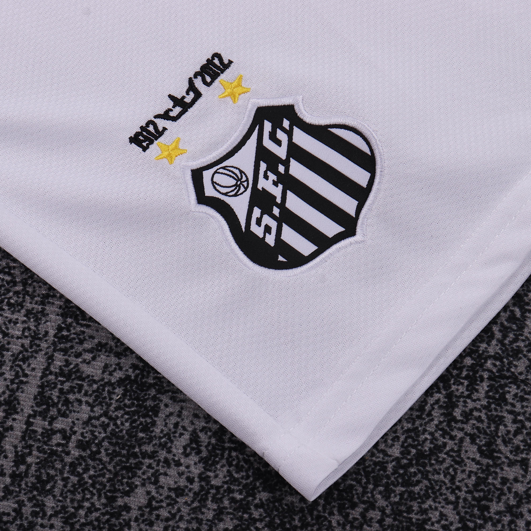 Retro Kids: 2013 Santos FC Home Long-Sleeve  6